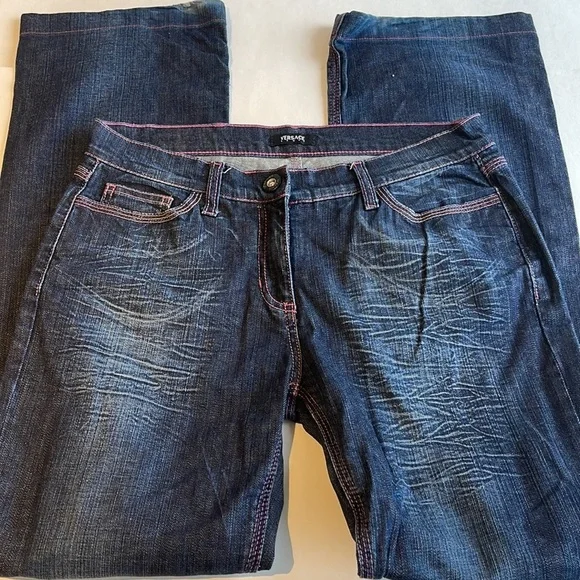 VINTAGE WOMEN'S VERSACE SPORT JEANS - Picture 3 of 6